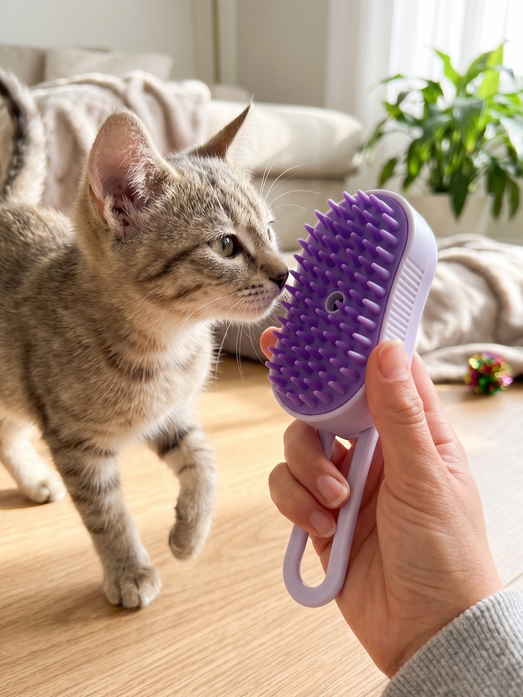 CozyGroom Steam Brush