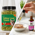 Complete Cat Health Kit — Urinary Drops + Liver Biscuits